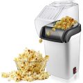 LKPCIGCXM Air Popcorn Popper Maker, Electric Hot Air Popcorn Machine-1200W, Oil-Free US Plug. 