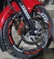 FAZER | YAMAHA FAZER | V2 | YAMAHA | Wheel Rim Stickers |  FAZER Rim sticker | Bike sticker || Bike full set Sticker- ( Waterproof & Premium quality) | customize sticker |. 