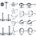 1Pc/Lot ASTM F136 Implant Titanium Push In Threadless Labret Lip Ear Piercing Kits Push Pin Replacement Helix Stud Nose Earring. 