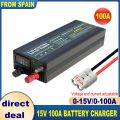 12v Battery Charge 60a 85A 14.6v Lifepo4 Charger 100A 40a Car Fast Charge Lithium Battery Charger 12.6V High Power Adapter.