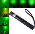 15 Miles 532nm Adjustable Focus Green/Red Laser Pointer Beam Light Pen +Star Cap 5mw. 
