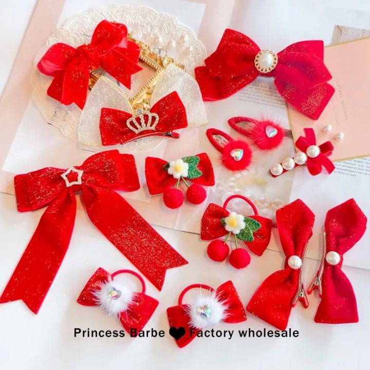 Red%20Golden%20Velvet%20Bow%20Hair%20Ornament%20Baby%20Hair%20Circles%20Pins%20Christmas%20New%20Year%20Korean%20Accessories%20Hair%20Clips%20for%20Women%20Girls%201pcs%20-%20Image%202