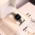 Black - Women's Plush Digital Square Watch. 