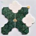 Marble Wall Tiles Flowers Mosaic Wall Tiles for Laundry Room Kitchen Bedroom. 