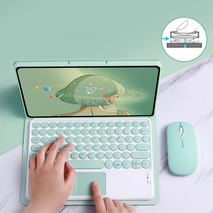 Wireless%20Magnetic%20Case%20Keyboard%20for%20Xiaomi%20Redmi%20Pad%20SE%202023%2011%20Spanish%20Korean%20Thai%20Bluetooth%20Keyboard%20Mouse%20Smart%20Cover%20Funda%20-%20Image%203