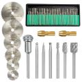 45Pcs Diamond Engraving Accessories Set HSS Circular Saw Blade Set.