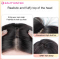 BeautyEnter Synthetic Bangs wig for women with natural fluffiness and increased hair volume 3D eight character facelift bangs.