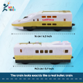 39 Pcs Battery Operated Big Size Simulation Bullet Train With Tree, Bridge & other accessories full train set for Children - car toy.