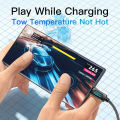 ESSAGER 7A/PD 29W/PD 100W Type-C To USB A/Type-C/iP Fast Charge Digital Display Data Cable For Samsung Galaxy S22 S22 Ultra For Xiaomi Mi 12T Redmi Note 12 For iPhone 14 14 Plus 14 Pro Max-1M-29W. 