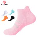X-TIGER Women Cycling Socks Cotton Aero Anti Slip Sports Soccer Running Hiking Bicycle Sock Camping Football Basketball Socks. 