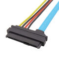 Cable SAS to SATA SFF-8482 Mini SAS 29Pin SCSI to SATA 7Pin with LP4 Molex IDE 4Pin Hard Disk Converter Cable 70CM. 