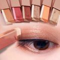 Eyeshadow Stick 2 In 1 Double Color Gradient Velvet Shadow Stick Eye Makeup Waterproof Lasting Shimmer Metallic Eyeshadow Makeup.