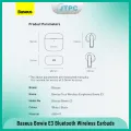 Baseus Bowie E3 Bluetooth Wireless Earbuds Headsets. 