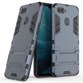 For OPPO A5s Armor Premium Tactical Grip Kickstand Shockproof Dual Layer Rugged Hard & Soft Combination Back Cover.