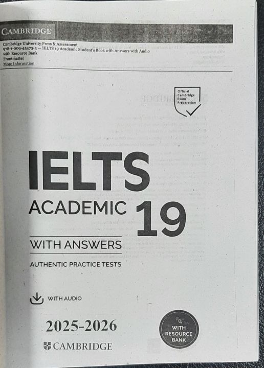 📘 Cambridge IELTS 19-20 (Academic) | Complete IELTS Practice | Exam ...