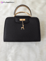 Versatile -Pu Leather Women Shoulder Bag Fashion Handbag New Leather Bag Large Capacity Female Purse Deer Pendant Handbags - Bag- Avant-garde. 