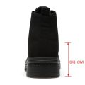 Winter Men Boots Elevator Shoes Hidden Heels Warm Canvas Heightening Shoes For Man Increase Insole 8CM 6CM Casual Lift Sports BunnyGarden.