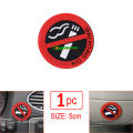 Rubber No Smoking Warning Sticker No Smoking Sign Logo Stickers.