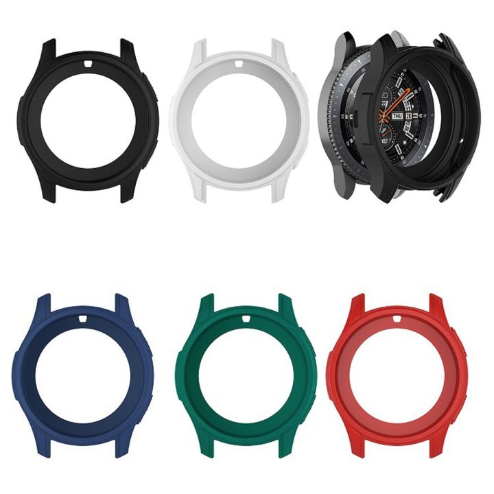 Gear%20S3%20Frontier%20Case%20For%20Samsung%20Galaxy%20Watch%2042mm%2046mm%20band%20gear%20S3%20Silicone%20Protect%20Cover%20Protective%20shell%20Watch%20Accessories%20-%20Image%205