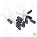 Radial 47uF Electrolytic Capacitor 16V-10Pcs. 