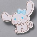 Sanrio My Melody Cinnamoroll Kuromi Brooch Patch Japan and South Korea Acrylic Badge Pin Girl Heart Clothing Accessories. 