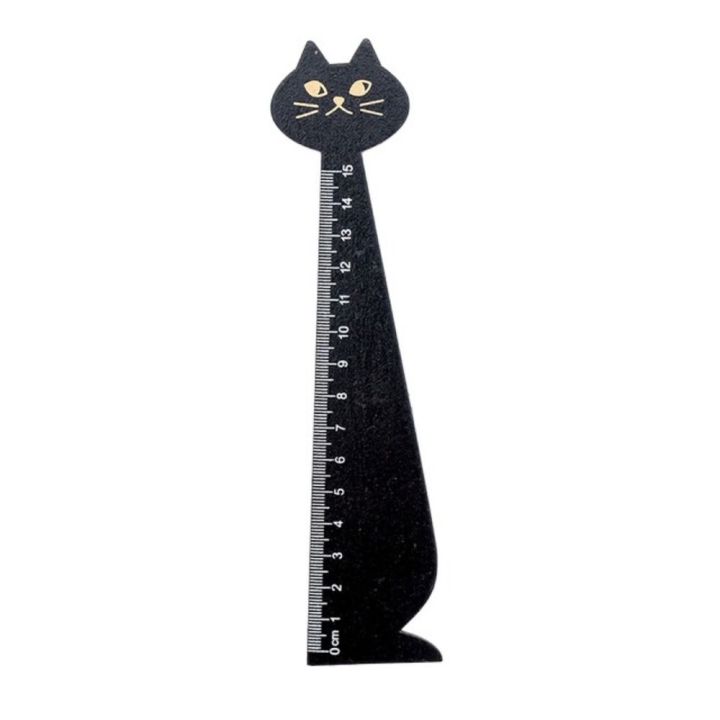 Practical 1PC for School Office Home Cute Cartoon Cat Household Drawing Ruler Student Tools Sewing Ruler Straight Ruler