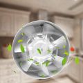2X 4 Inch Inline Duct Fan Air Ventilator Metal Pipe Ventilation Exhaust Fan Mini Extractor Bathroom Toilet Wall Fan. 