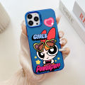 ZCSIBORUI for Tecno Spark 6 Go Tecno Spark Go 2020 2021 Back Cover The Powerpuff Girls Colorful Sliver Double Sided Hard Case Shockproof Anti-fall Phone Cover. 