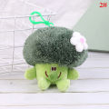 Cute Vegetable Broccoli Plush Stuffed Doll Couple Keychain Bag Pendant Kid Gift.