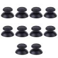 10pcs Analog Replacement Controller Thumbsticks Thumb Stick for Sony PS4 Black.