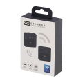 SX9 single Mini Wireless Microphone For Type C & 3.5 Interface - Black. 