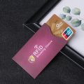 5PCS New Anti Theft RFID Credit Card Holder Multicolor Bank Card Protector Blocking Cardholder Sleeve Skin Case Covers. 