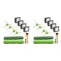 24 Pack Replacement Filter Side Brush for Irobot Roomba I7 I7+ I7 Plus E5 E6 Vacuum Cleaner Se. 