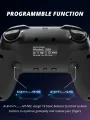 Data Frog S80 Wireless Controller For Nintendo Switch OLED/LITE/PC Console Pro Gamepad with Programmable Turbo Function. 