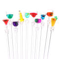 5pcs Coffee Stir Sticks Cocktail Stirrers Blender Frother Plastic Glass Mixed Drink Mixer Bar. 