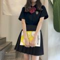 JK Uniform Set Genuine Full Set Summer Student College Style Junior High School Student White Shirt Graduation Season School Uniform Class Uniform. 