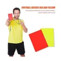 Football Red And Yellow Cards Record Soccer Games Referee ool Equipment.