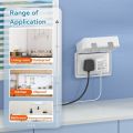 Waterproof 86 Type Switch Protective Cover Splash-Proof Box Kids Safety Electric Plug Cover Power Outlet Socket Protector Home.