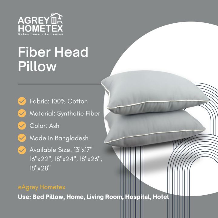 Fiber%20Head%20Pillow,%20Cotton%20Fabric,%20Ash%20(18"x26"),%201%20Pcs%20-%20Image%205