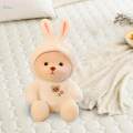 Cute Animal Plush Toys Birthday Gifts Soft Pillow for Adults Boys Girls Kids 25cm Rabbit. 