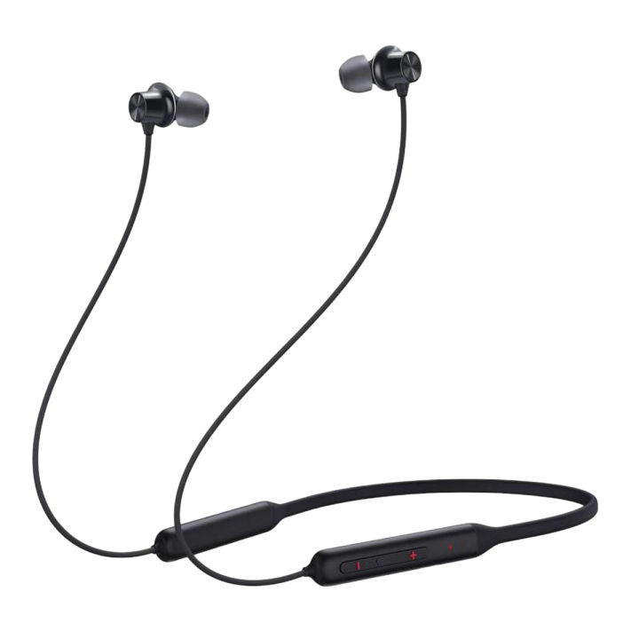 OnePlus Bullets Bluetooth Wireless Z Bass Edition in Ear Earphones with Mic (Black) - Headphone