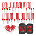 Terminal Removal Tool Kit 39 Pcs, Upgraded Pin Extractor Tool Wire Connector Electrical Pin Removal Tool Pin Tools Set Easy to Use. 