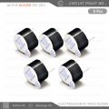 5 Pcs - Active Buzzer Alarm 5V to 12V Piezo Sounder Speaker Buzzer.