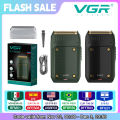 【Big-promotion】 VGR V-353 Shaver Professional Razor Electric Shaving Machine Portable Beard Trimmer Rechargeable Razor Mini Shaver for Men. 
