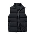 【Upgrade Your Style】 Men's Autumn Winter Sports Stand Collar Jacket Coat Thickened Warm Elegant Vest Overcoat. 