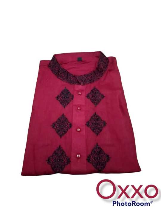 Black%20diamond%20new%20premium%20panjabi%20semilong%20fasionable%20cotton%20panjabi%20-%20Image%206