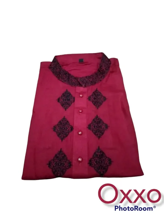Black%20diamond%20new%20premium%20panjabi%20semilong%20fasionable%20cotton%20panjabi%20-%20Image%206