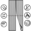 1 Set Upgrade Anti Mosquito Door Net with Magnet Mosquito Insect Fly Curtain Mesh Hands-free Closing Door Magnetic Bug Screen.