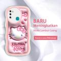 FELMYST Case For Infinix Hot 9 Play Hot Ins Cartoon Cute Hello Kitty Mobile Phone Casing Shockproof Soft Back Cover for Girl.