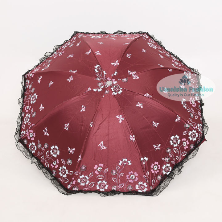 Fashionable and trendy design polister print umbrella